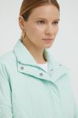 Куртка Lee жіноча колір зелений перехідна oversize