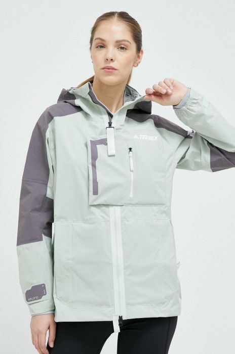 Куртка outdoor adidas TERREX Xploric колір зелений (3002788)