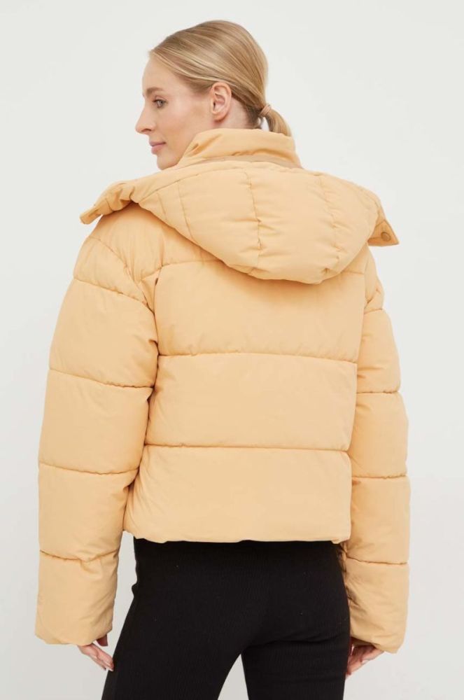 Куртка Rip Curl жіноча колір бежевий зимова oversize фото 3