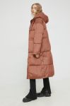 Куртка UGG Keeley жіноча колір коричневий зимова oversize Куртка UGG Keeley жіноча колір коричневий зимова oversize
