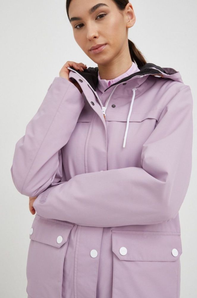 Гірськолижна куртка Colourwear Ida колір фіолетовий фото 4