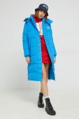 Куртка Tommy Jeans жіноча зимова колір блакитний (2821038)