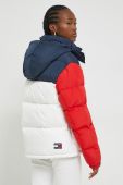 Пухова куртка Tommy Jeans жіноча колір червоний зимова (2656170)