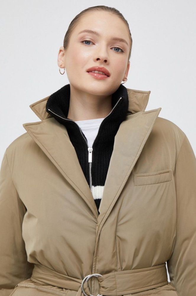 Пухова куртка Polo Ralph Lauren Kapsu?a Creamy Dreamy жіноча колір бежевий зимова фото 4