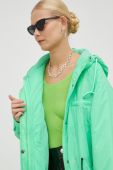 Парка American Vintage жіноча колір зелений перехідна
