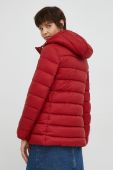 Куртка United Colors of Benetton жіноча колір бордовий перехідна