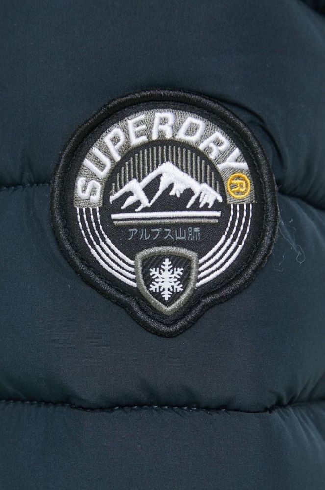 Куртка Superdry жіноча колір синій перехідна (2849869) фото 5