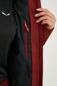 Куртка outdoor Salewa Fanes колір бордовий