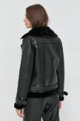 Куртка Morgan жіноча колір чорний перехідна (2824010)