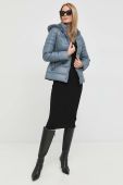 Куртка Morgan жіноча зимова колір блакитний (2836345)