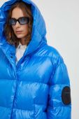 Пухова куртка MMC STUDIO Jesso жіноча зимова oversize колір блакитний