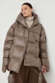 Пухова куртка MMC STUDIO Jesso жіноча колір коричневий зимова oversize (3519471)