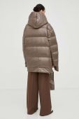 Пухова куртка MMC STUDIO Jesso жіноча колір коричневий зимова oversize (3519471)