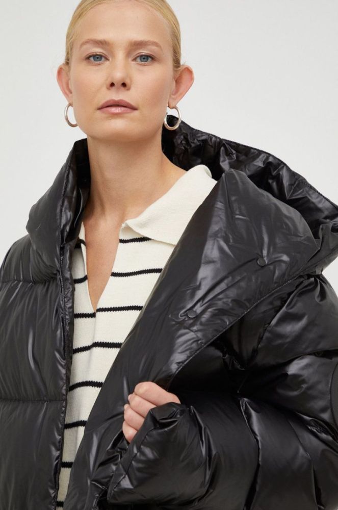 Пухова куртка MMC STUDIO Jesso жіноча колір чорний зимова oversize фото 13