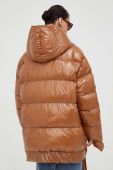 Пухова куртка MMC STUDIO Jesso Gloss жіноча колір коричневий зимова oversize