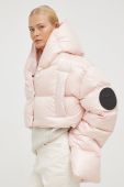 Пухова куртка MMC STUDIO Maffo жіноча колір рожевий зимова oversize