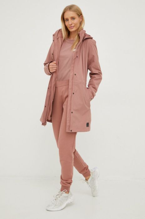 Куртка outdoor Jack Wolfskin Ottawa колір рожевий перехідна