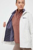 Куртка outdoor Jack Wolfskin Moonrise 3in1 колір бежевий