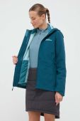 Куртка outdoor Jack Wolfskin Moonrise 3in1 колір зелений