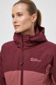 Куртка outdoor Jack Wolfskin Feldberg 3in1 колір рожевий