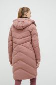 Пухова куртка Jack Wolfskin жіноча колір рожевий зимова (2740668)