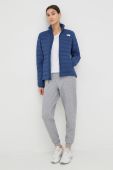 Спортивна пухова куртка The North Face Belleview перехідна колір блакитний Спортивна пухова куртка The North Face Belleview перехідна колір блакитний