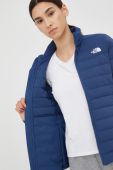 Спортивна пухова куртка The North Face Belleview перехідна колір блакитний Спортивна пухова куртка The North Face Belleview перехідна колір блакитний