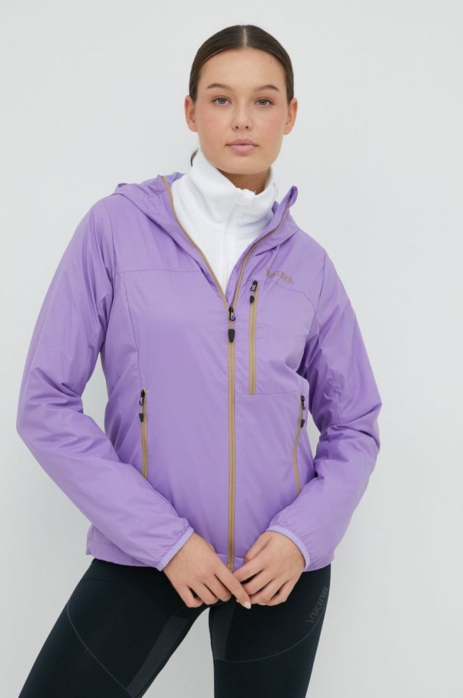 Куртка outdoor Marmot Ether Driclime колір фіолетовий