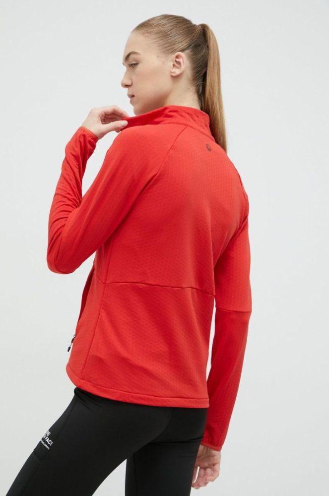 Спортивна кофта Marmot Leconte Fleece колір червоний фото 3