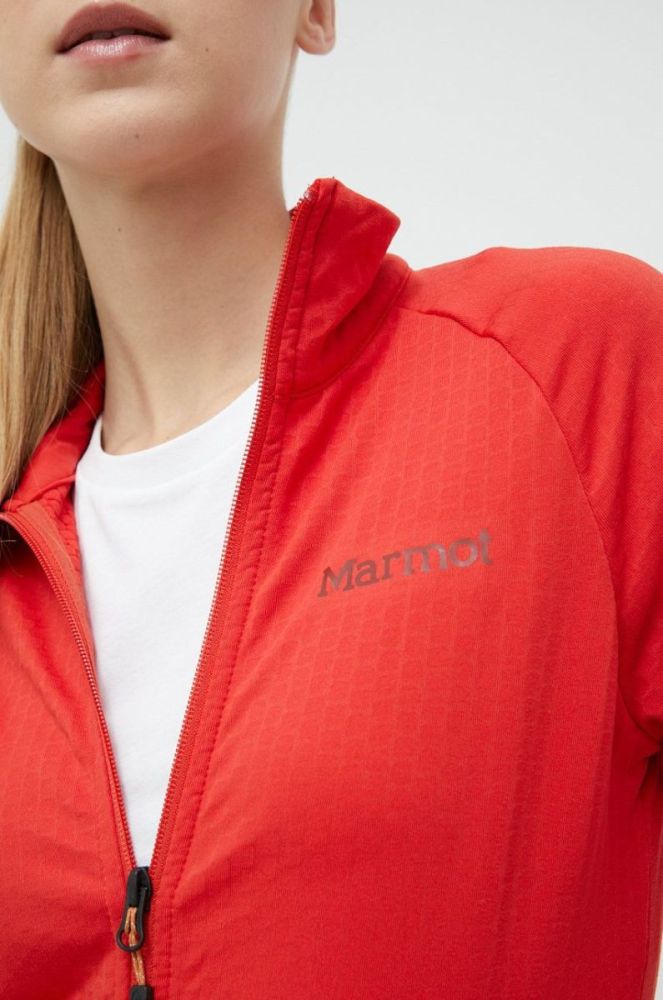 Спортивна кофта Marmot Leconte Fleece колір червоний фото 5