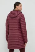Куртка Marmot жіноча колір бордовий перехідна