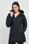 Пухова куртка Peak Performance жіноча колір синій зимова