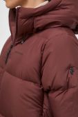 Пухова куртка Peak Performance жіноча колір коричневий зимова (3581719)