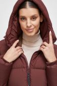 Пухова куртка Peak Performance жіноча колір коричневий зимова (3581719)