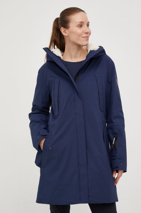 Куртка Rossignol жіноча колір синій перехідна