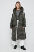 Пухова куртка Tiffi жіноча колір зелений зимова