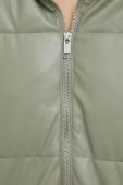 Куртка Sixth June жіноча колір зелений зимова oversize
