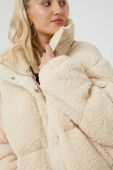 Куртка Sixth June жіноча колір бежевий зимова (2817508)