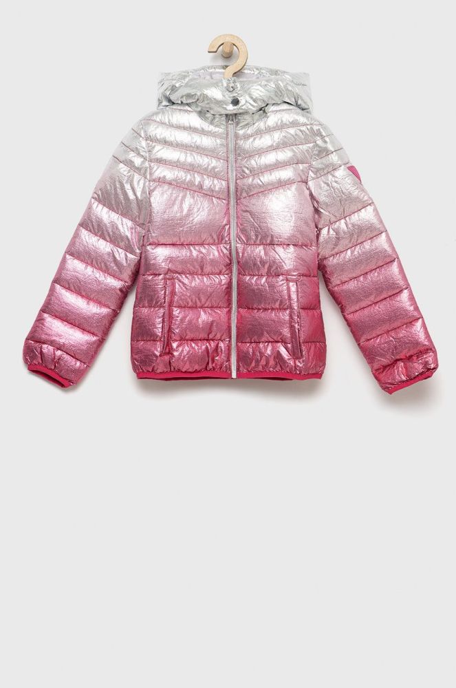 Дитяча куртка Guess колір рожевий (2420740)