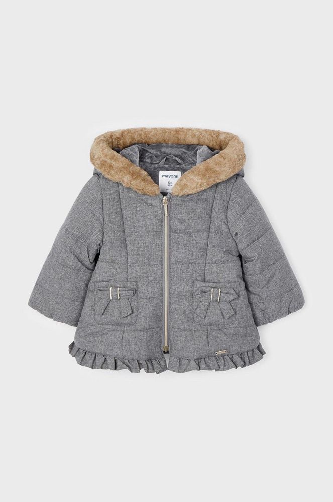Дитяча куртка Mayoral колір сірий (2612962)