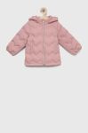 Дитяча куртка Name it колір рожевий