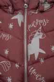 Дитяча куртка Name it колір бордовий