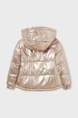 Дитяча двостороння куртка Mayoral колір золотий