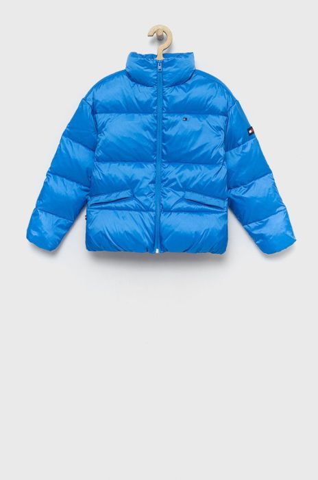 Дитяча куртка Tommy Hilfiger колір фіолетовий (2604137)