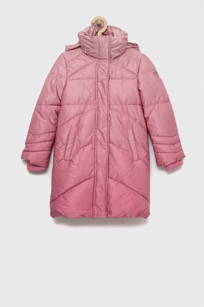 Дитяча куртка Guess колір рожевий (2811701)