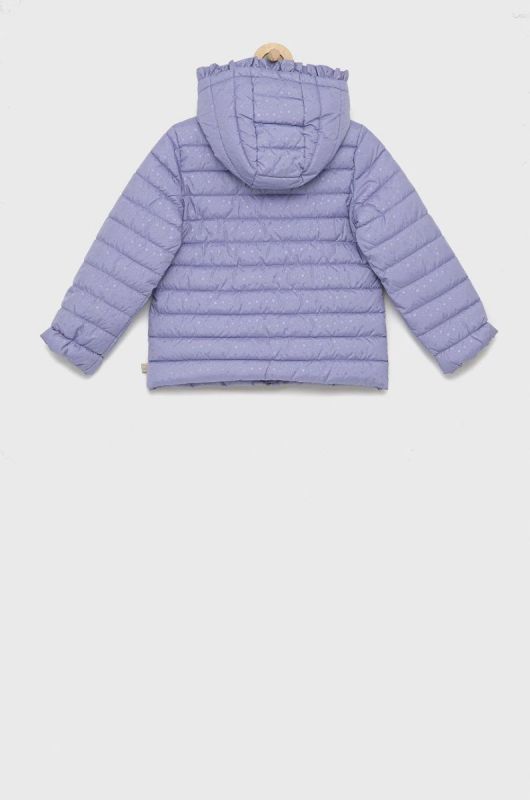 Дитяча куртка United Colors of Benetton колір фіолетовий (2698254) фото 2
