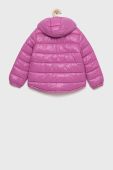 Дитяча куртка United Colors of Benetton колір фіолетовий (2736261)