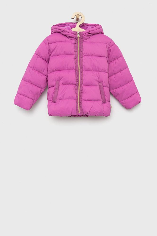 Дитяча куртка United Colors of Benetton колір фіолетовий (2647256)