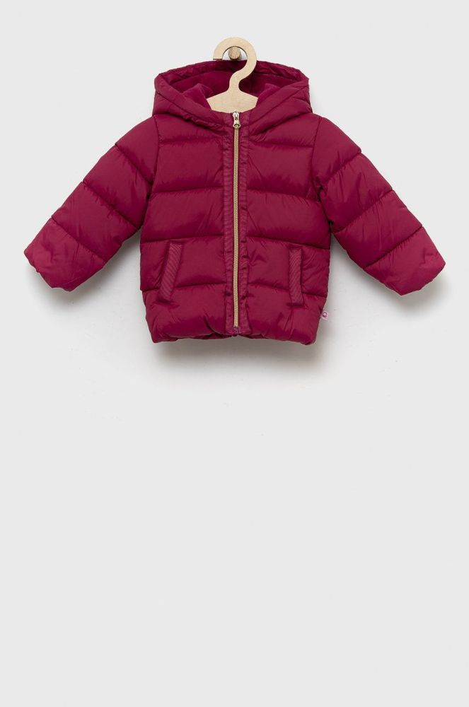 Дитяча куртка United Colors of Benetton колір фіолетовий (2647182)