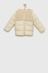 Дитяча куртка United Colors of Benetton колір бежевий (2792953)